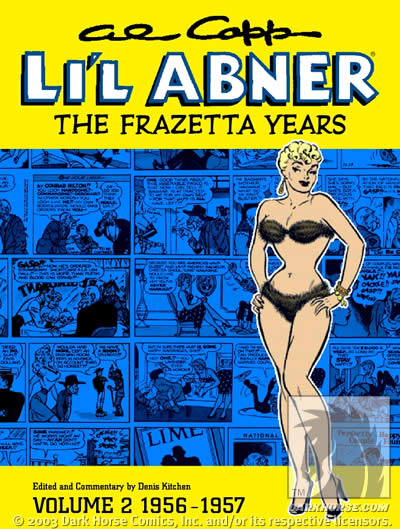 Al Capp's Li'l Abner: The Frazetta Years Volume 2 (1956-57) HC