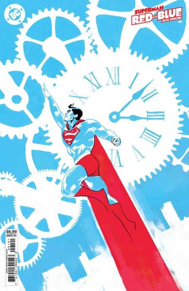 Superman Red & Blue 2025 Special #1 (One Shot) Cover B Michael Walsh Card Stock Variant