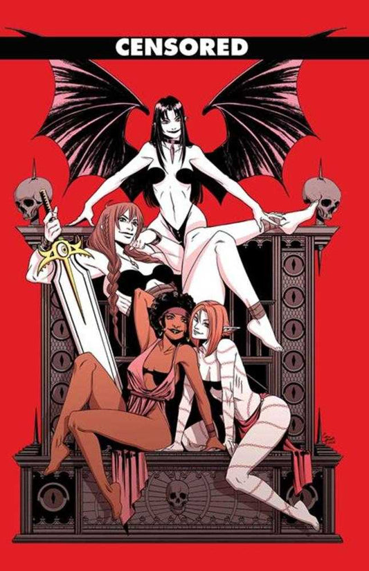 Barbaric The Black Knight #1 (One Shot) Cover D Corin Howell Lilith Crossover Black Bag Variant