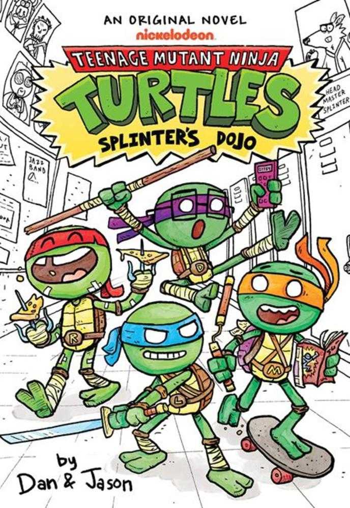 Teenage Mutant Ninja Turtle Illustrated Novel Volume 01 Splinters Dojo