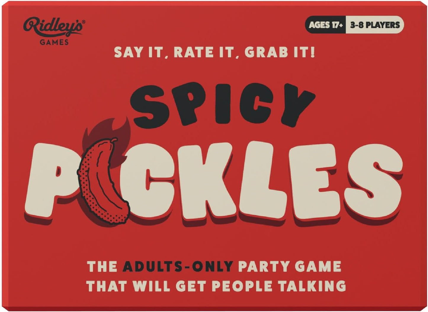 Ridley's Games: Spicy Pickles Party Game for Adults